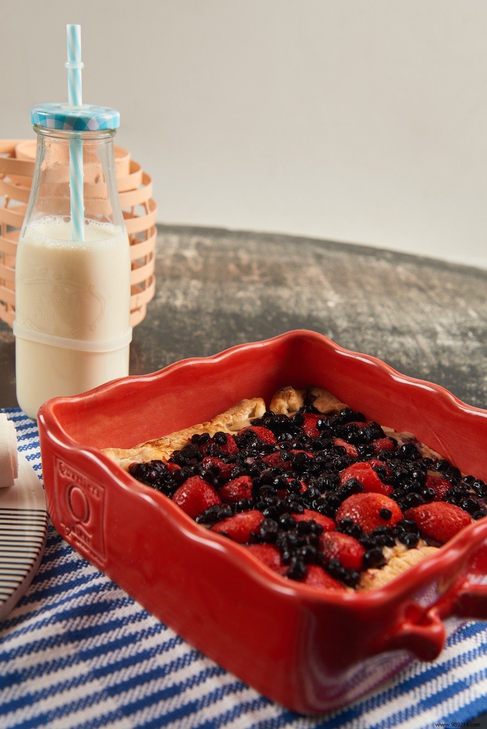 Cream tart with red fruits – Recipe Schär 