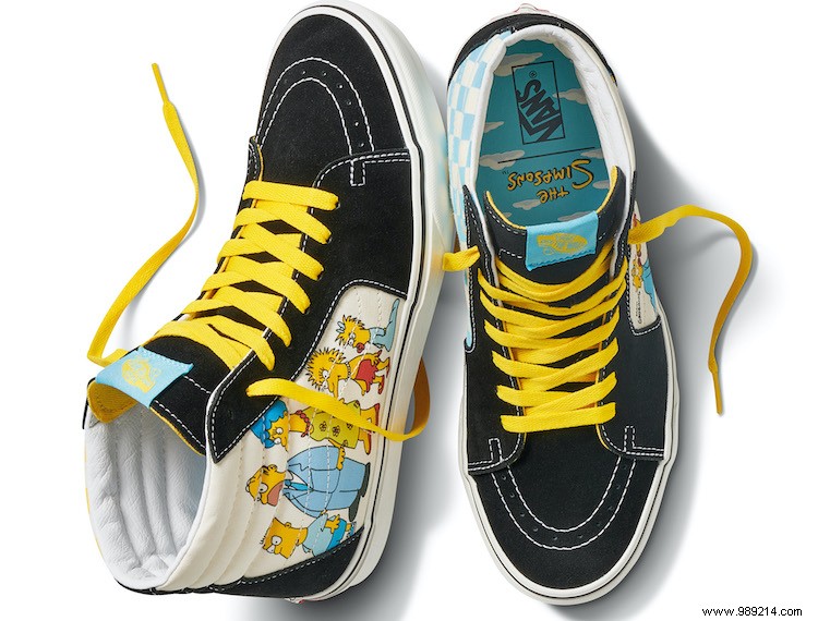 Vans pays tribute to The Simpsons 
