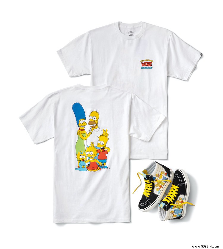 Vans pays tribute to The Simpsons 