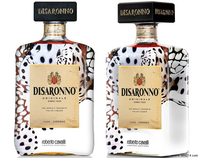 Roberto Cavalli designs limited edition Disaronno bottle for the holidays 