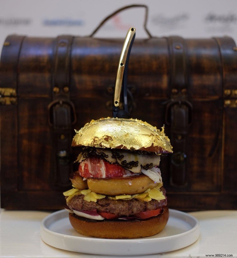This is the most expensive burger in the Netherlands 