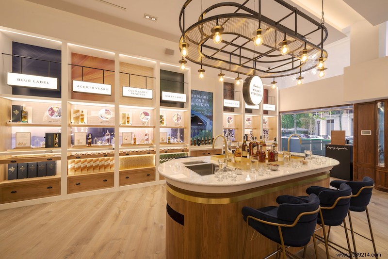Johnnie Walker opens first experiential flagship store in Madrid 