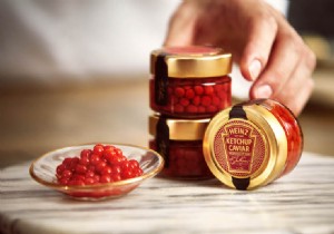 Tip:Heinz comes with Ketchup Caviar 