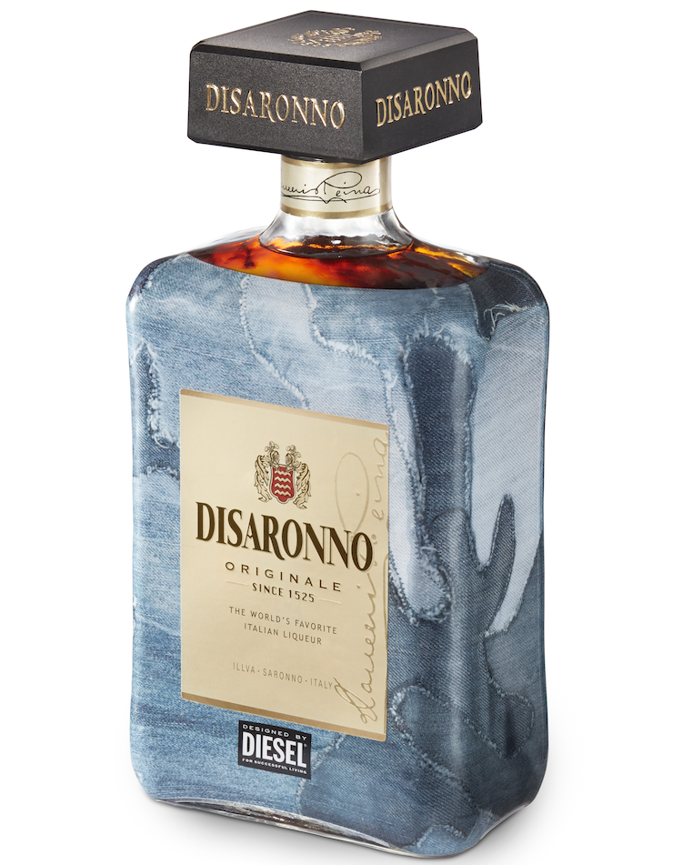 Disaronno wears Diesel 