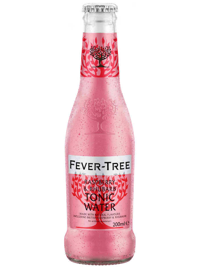 Raspberry &Rhubarb:new pink variant Tonic Water 