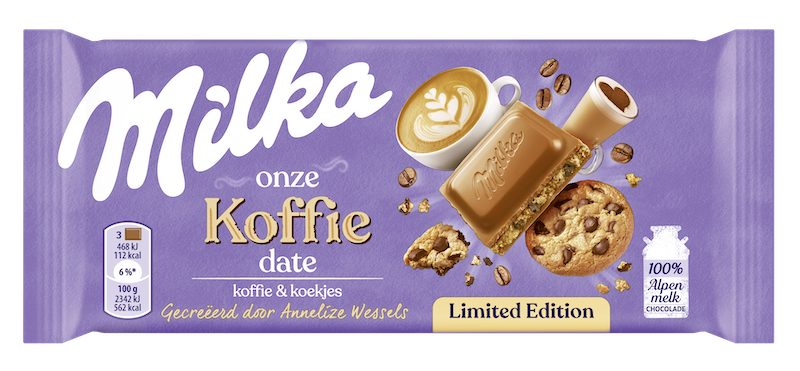 These are the two new limited edition Milka flavors 