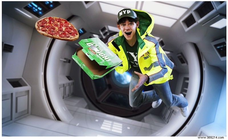 New York Pizza launches world s first pizza delivery into space 