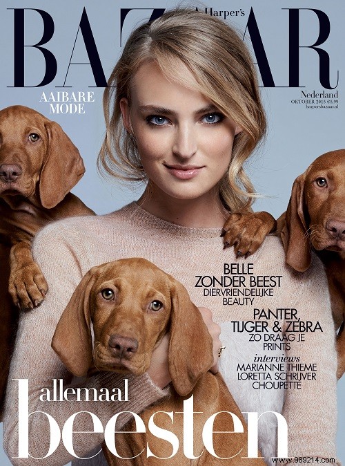 Harper s Bazaar comes with animal number 