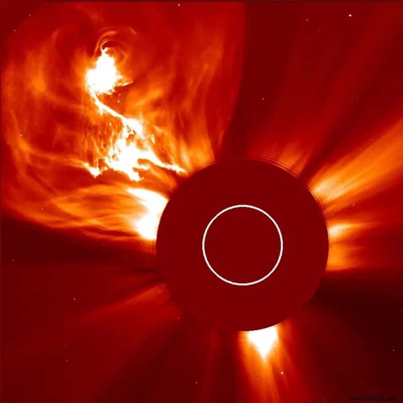 What is the solar wind? 