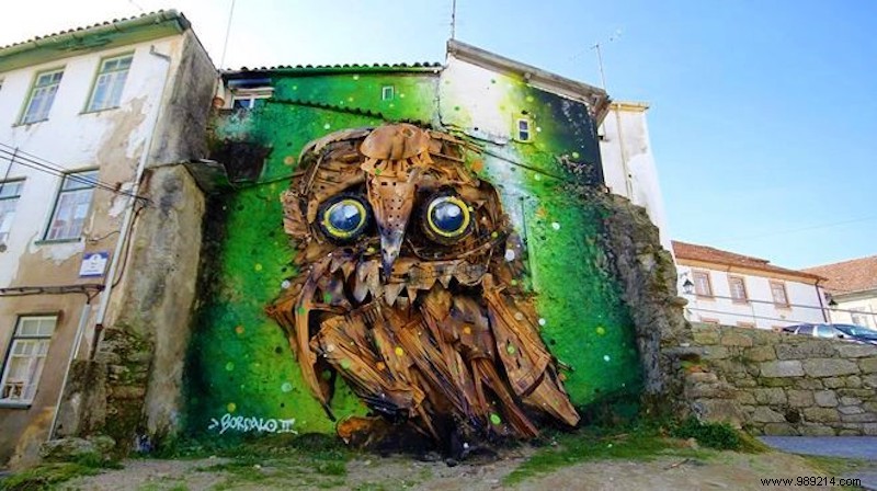 Street art in Portugal:surprising and inspiring 