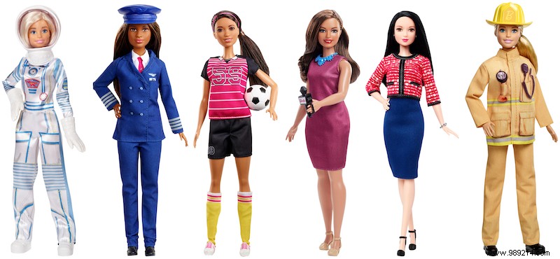 Barbie 60th career collection 