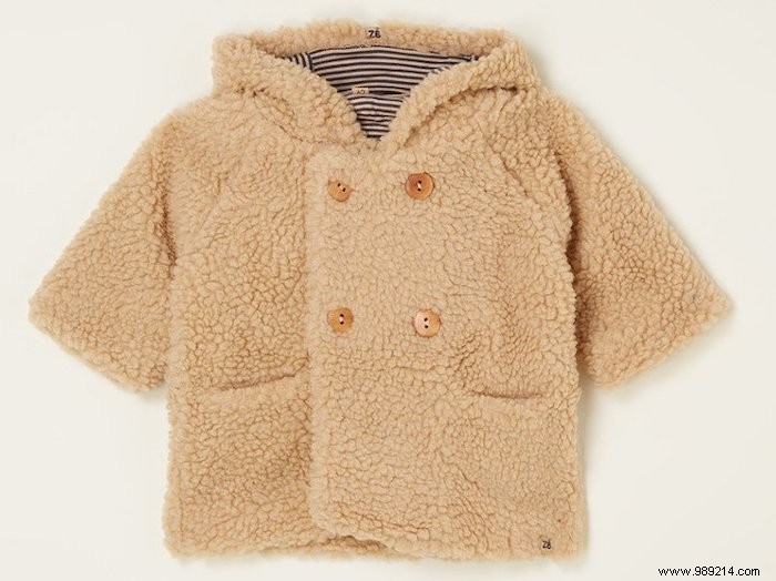 7 x warm teddy winter coats for babies 