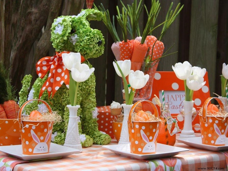 Inspiration for a beautiful Easter table 