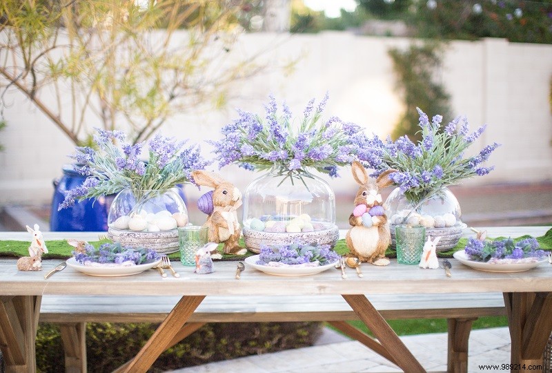 Inspiration for a beautiful Easter table 