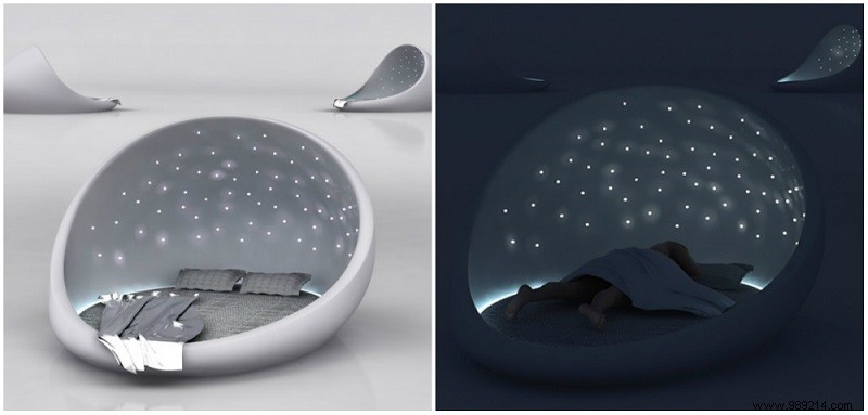 11 individually designed beds 