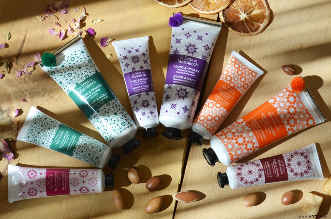 The new hand and nail cream with argan oil 