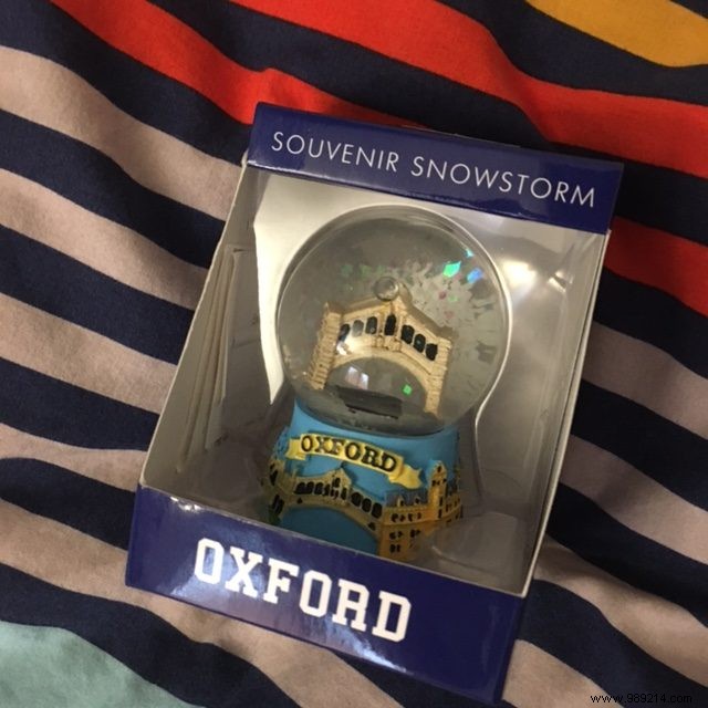This is the story of a snow globe 