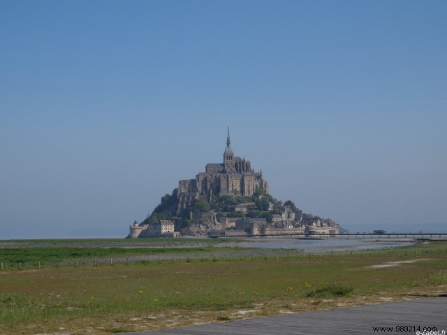 Mont Saint Michel with the family 