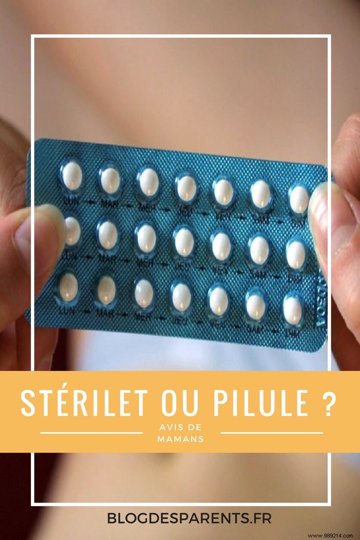 IUD or pill? That is the question ! 