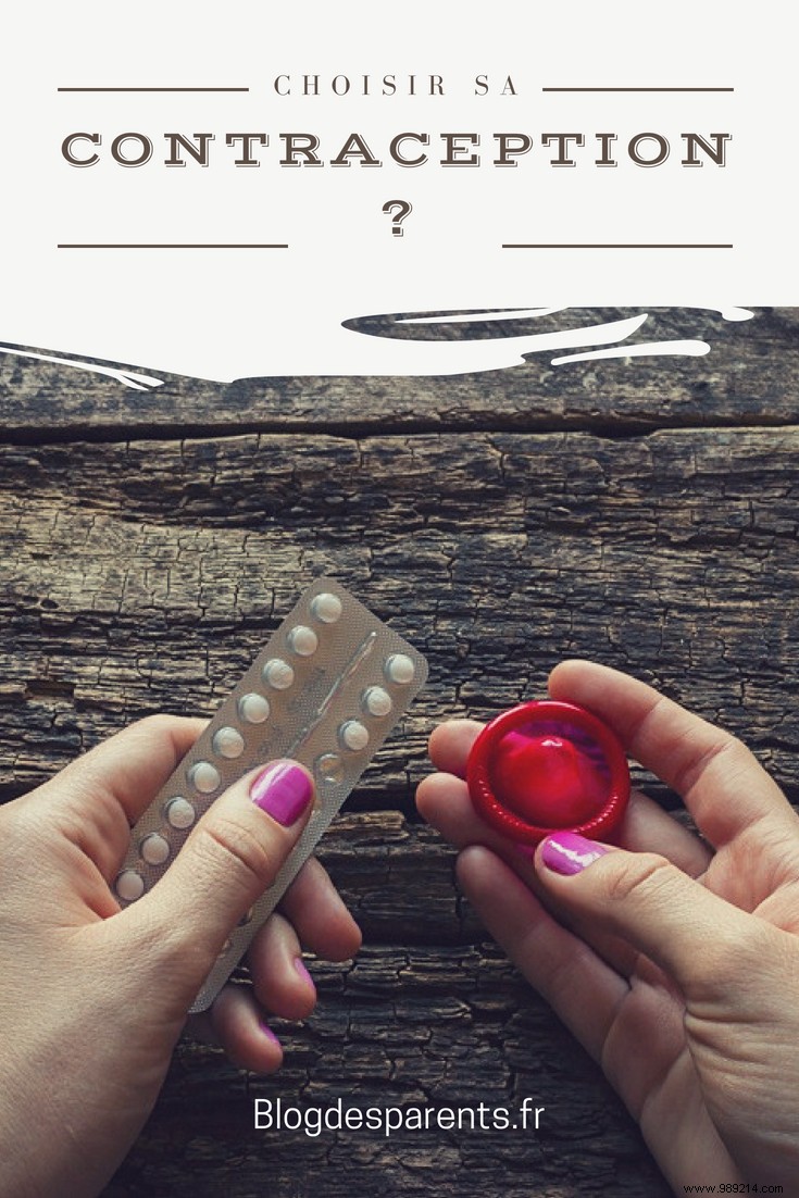 The different methods of contraception 