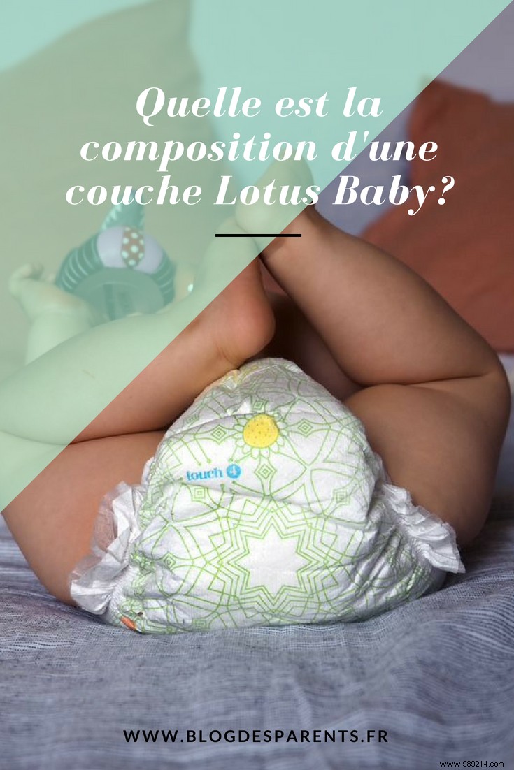 Composition of Lotus Baby nappies! 