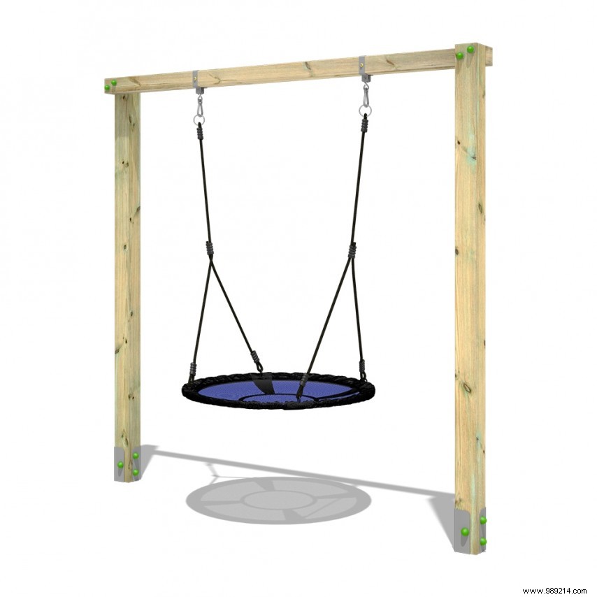 Wooden playground equipment for your garden 
