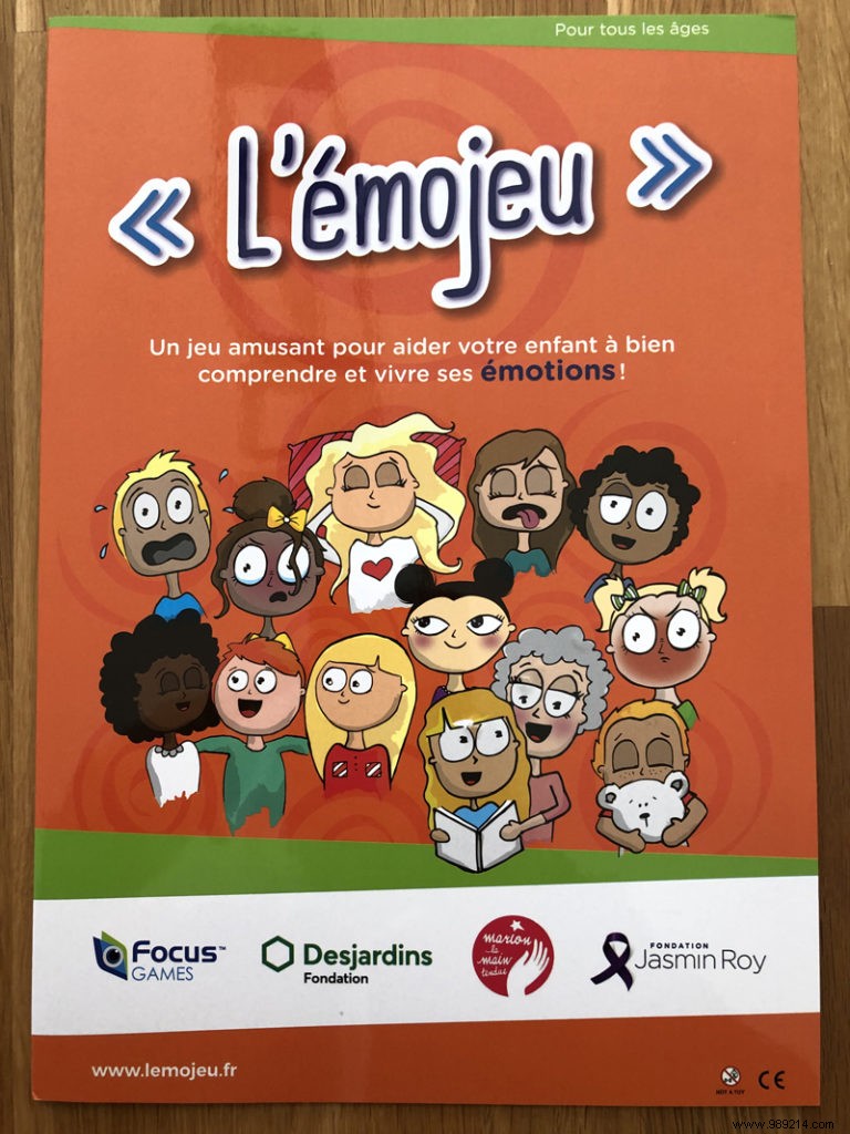 Emojeu:Games on children s emotions 