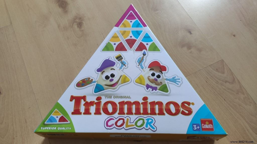 Triominos Color, better than dominoes? 