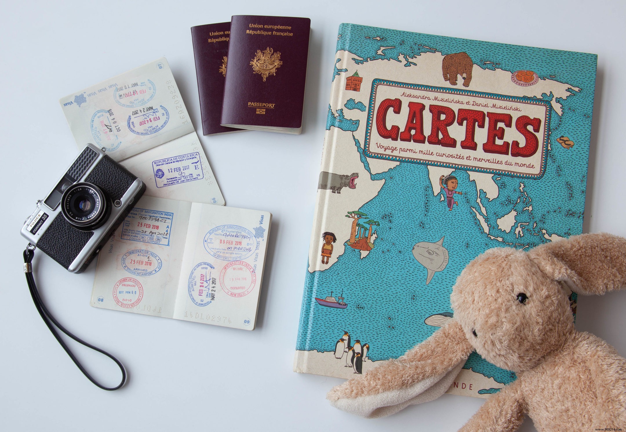 What to pack when traveling with children? 