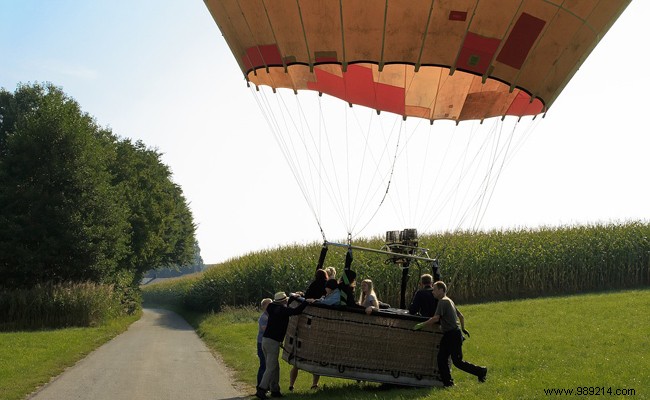 The hot air balloon:an original experience to enjoy with the family! 