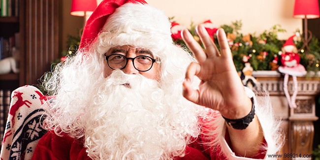 Play Santa Claus in December to supplement your income 