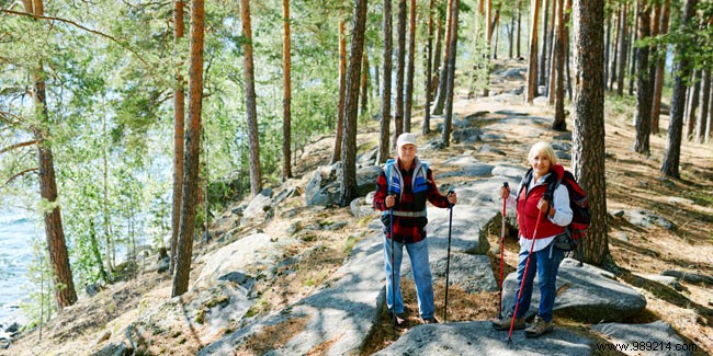 Until what age can you go hiking? 