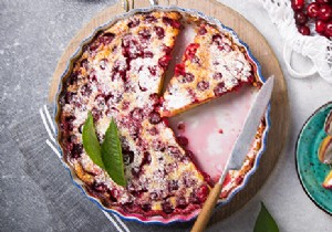 Recipe for cherry clafoutis like my grandmother 