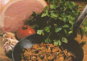 Pan-roasted rabbit, celery infusion and chanterelle mushrooms 