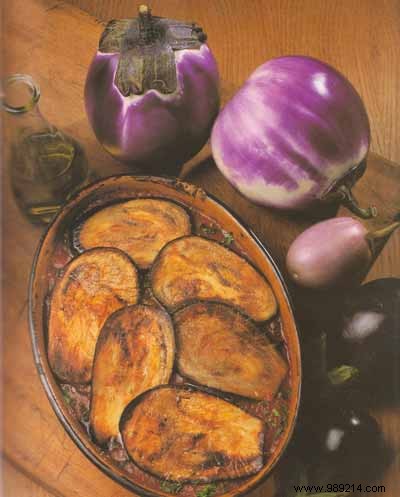 Eggplant gratin 