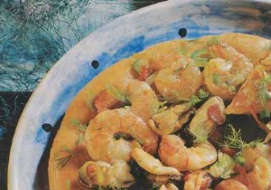 Seafood Parillada in Crispy Pizza Dough with Espelette Pepper – Recipe for 6