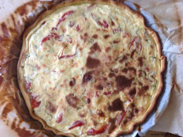 Tuna quiche with spices and Sichuan pepper 