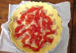 Tuna quiche with spices and Sichuan pepper 