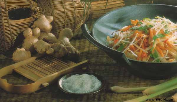 Asian-style vegetable stir-fry 