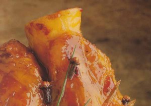 Veal shank with pink shallots 