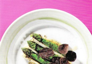 The first purple asparagus, fine leeks, last black truffles 