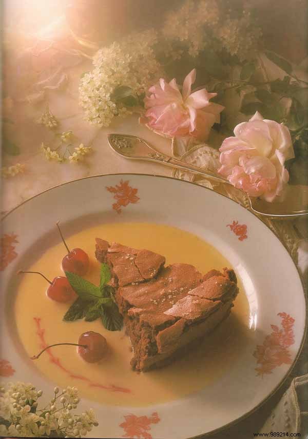 Marie-Claude Gracia s delicious chocolate cake 