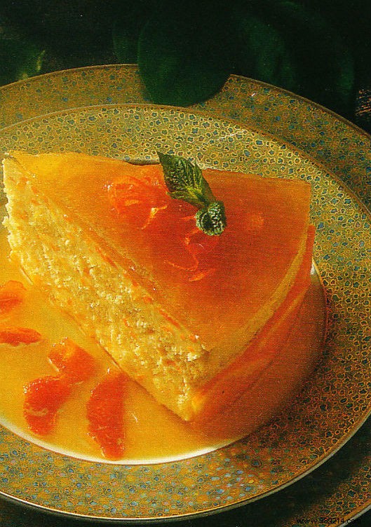 Candied kumquat cake 