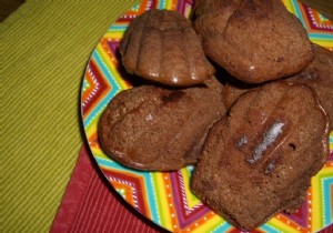 Chocolate madeleines 