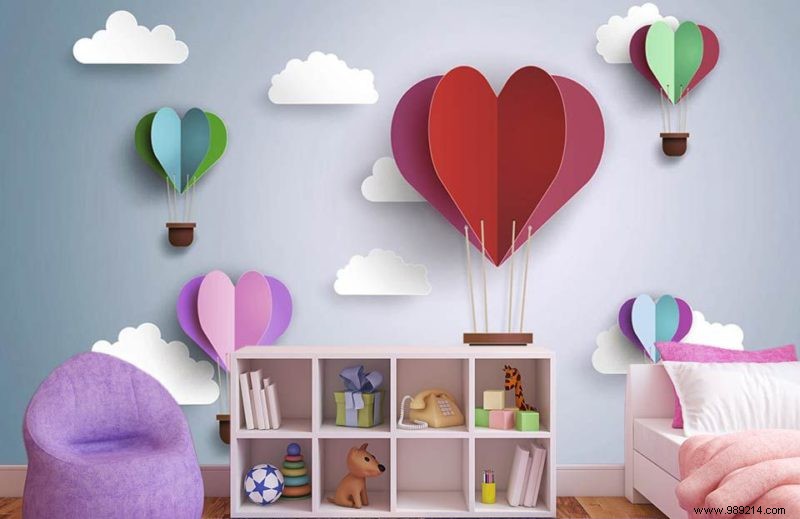 Children s wallpaper:our decorative tips! 