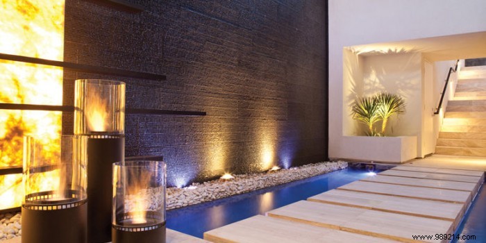 Ethanol fireplaces to decorate the garden 