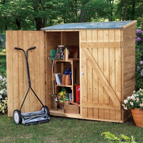What is a garden shed used for? 