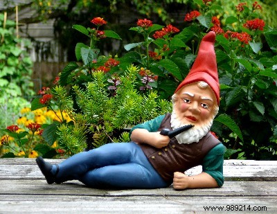 Why install gnomes in the garden? 