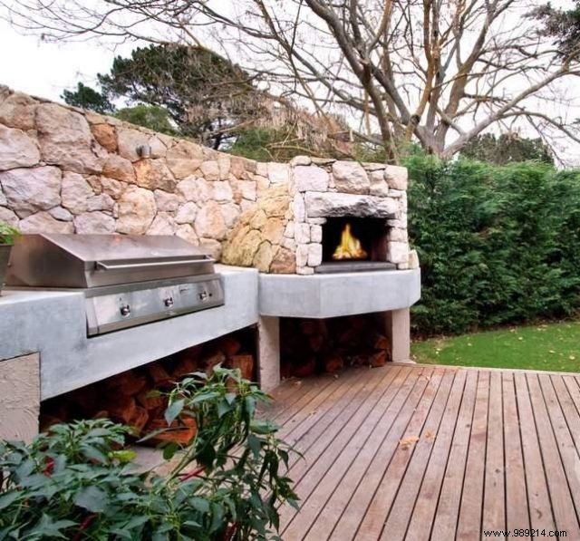 How to set up a barbecue in the garden? 