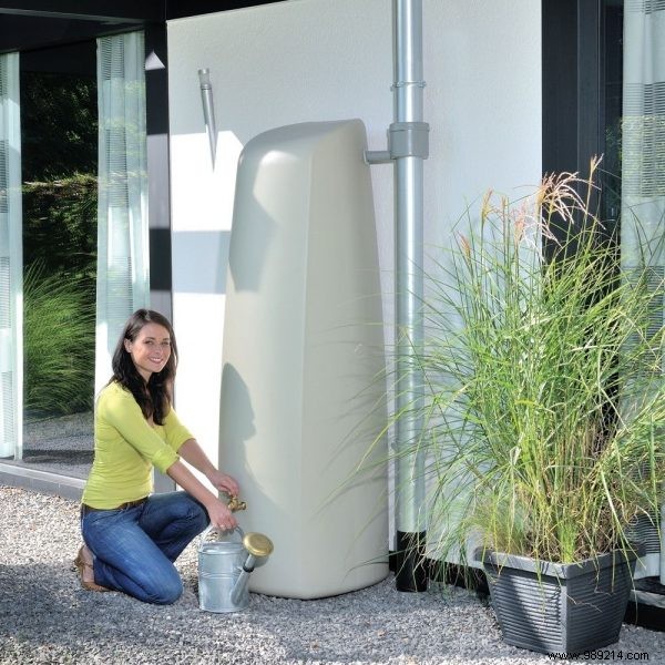 Become ecological and smart with the garden water collector 